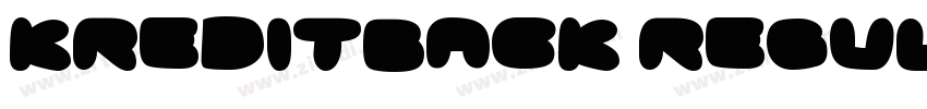 KreditBack Regular字体转换